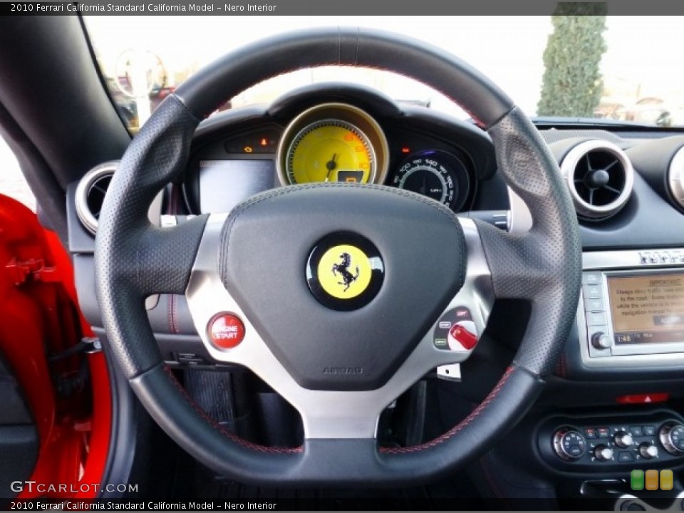 Nero Interior Steering Wheel for the 2010 Ferrari California  #90440838
