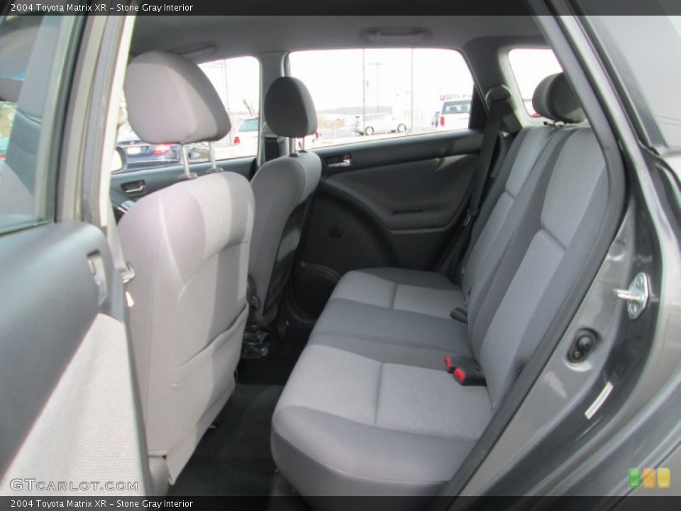 Stone Gray Interior Rear Seat for the 2004 Toyota Matrix XR #90442572