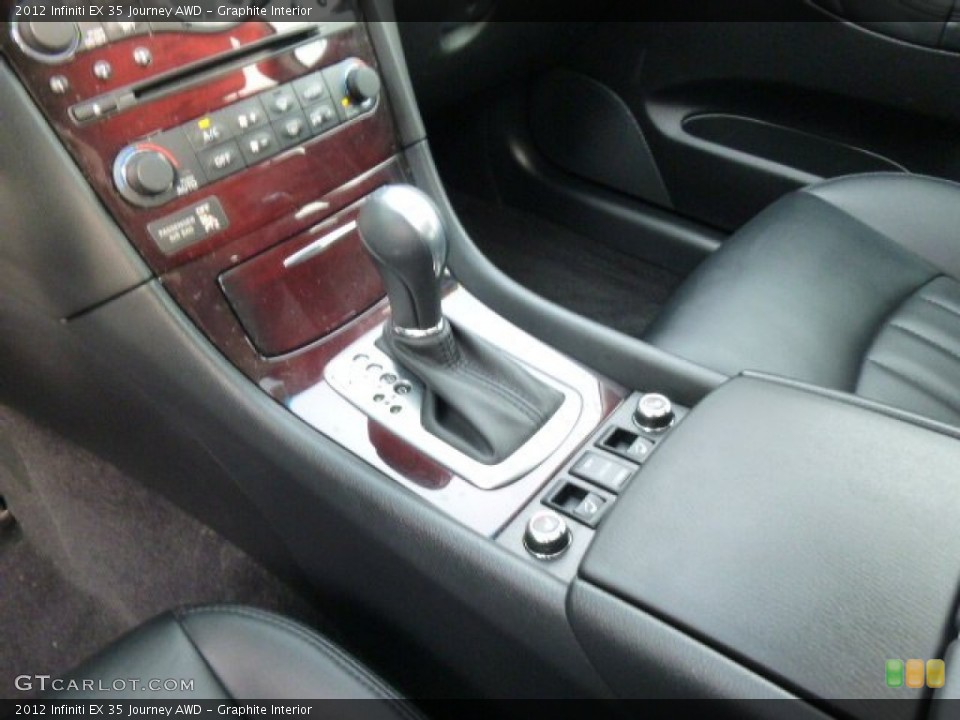 Graphite Interior Transmission for the 2012 Infiniti EX 35 Journey AWD #90447798