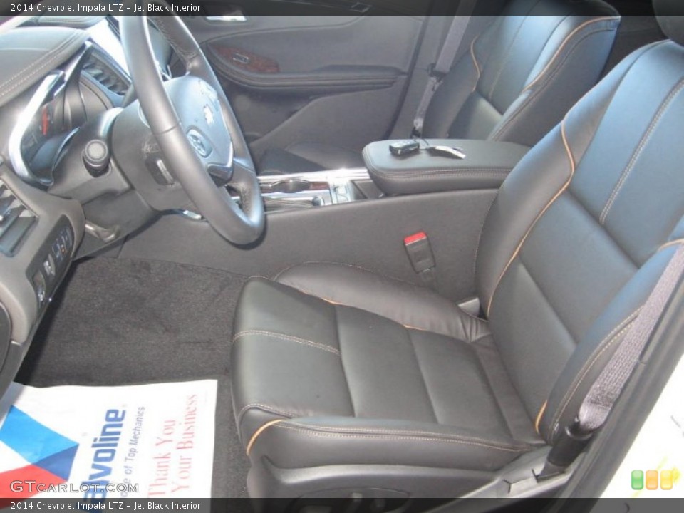 Jet Black Interior Front Seat for the 2014 Chevrolet Impala LTZ #90449382