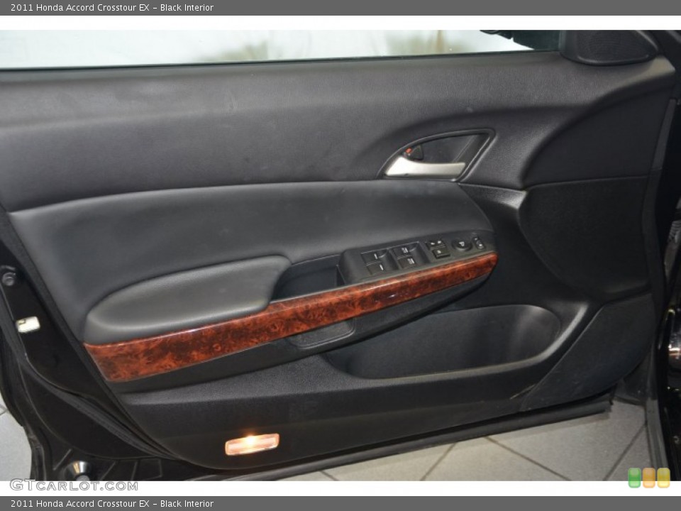 Black Interior Door Panel for the 2011 Honda Accord Crosstour EX #90454992