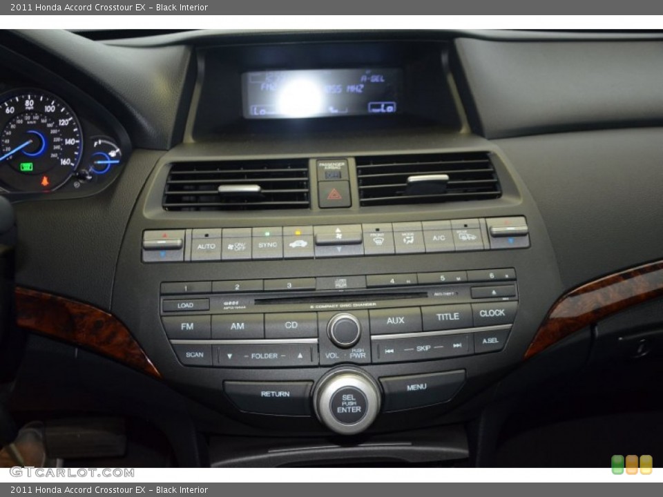 Black Interior Controls for the 2011 Honda Accord Crosstour EX #90455097