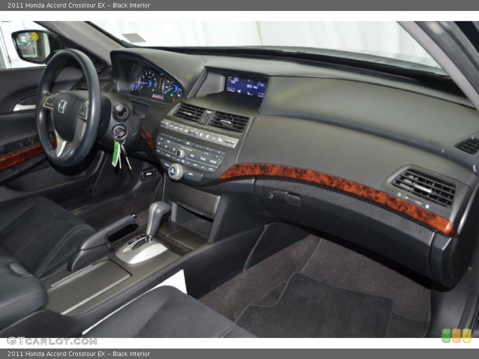 Black Interior Dashboard for the 2011 Honda Accord Crosstour EX #90455349