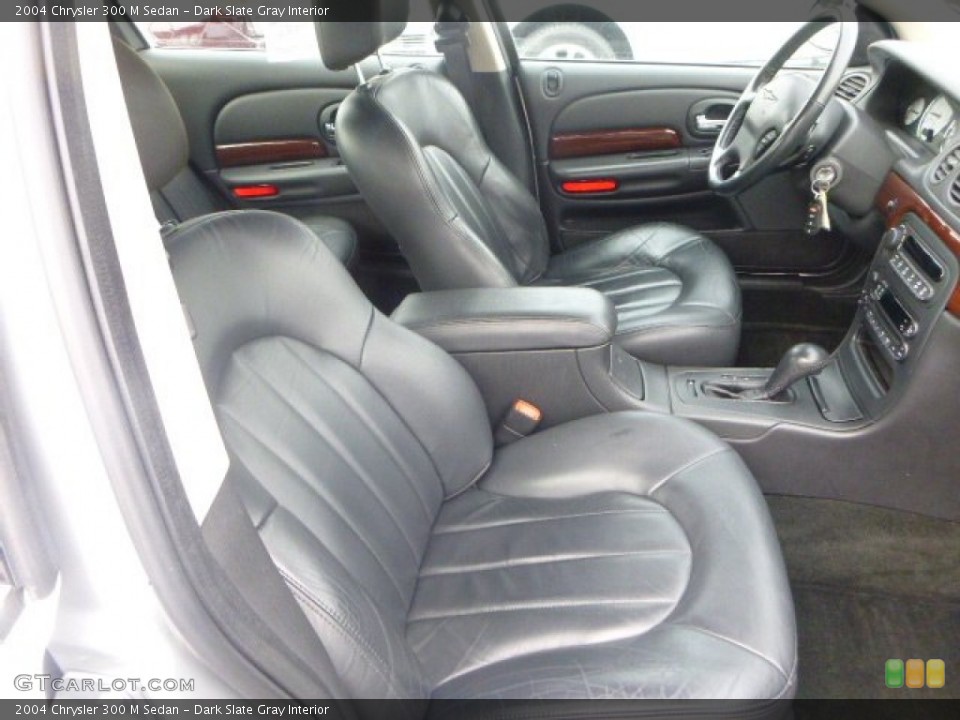Dark Slate Gray Interior Front Seat for the 2004 Chrysler 300 M Sedan #90459828
