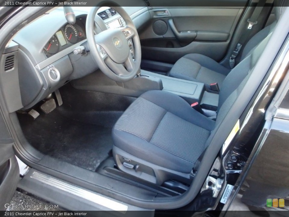 Jet Black Interior Prime Interior for the 2011 Chevrolet Caprice PPV #90460371