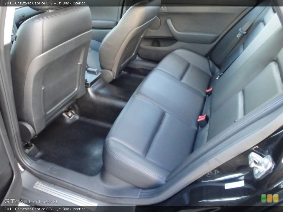 Jet Black Interior Rear Seat for the 2011 Chevrolet Caprice PPV #90460380