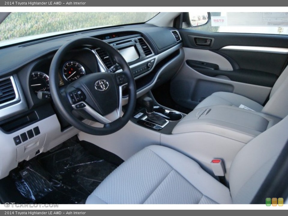 Ash Interior Prime Interior for the 2014 Toyota Highlander LE AWD #90462888