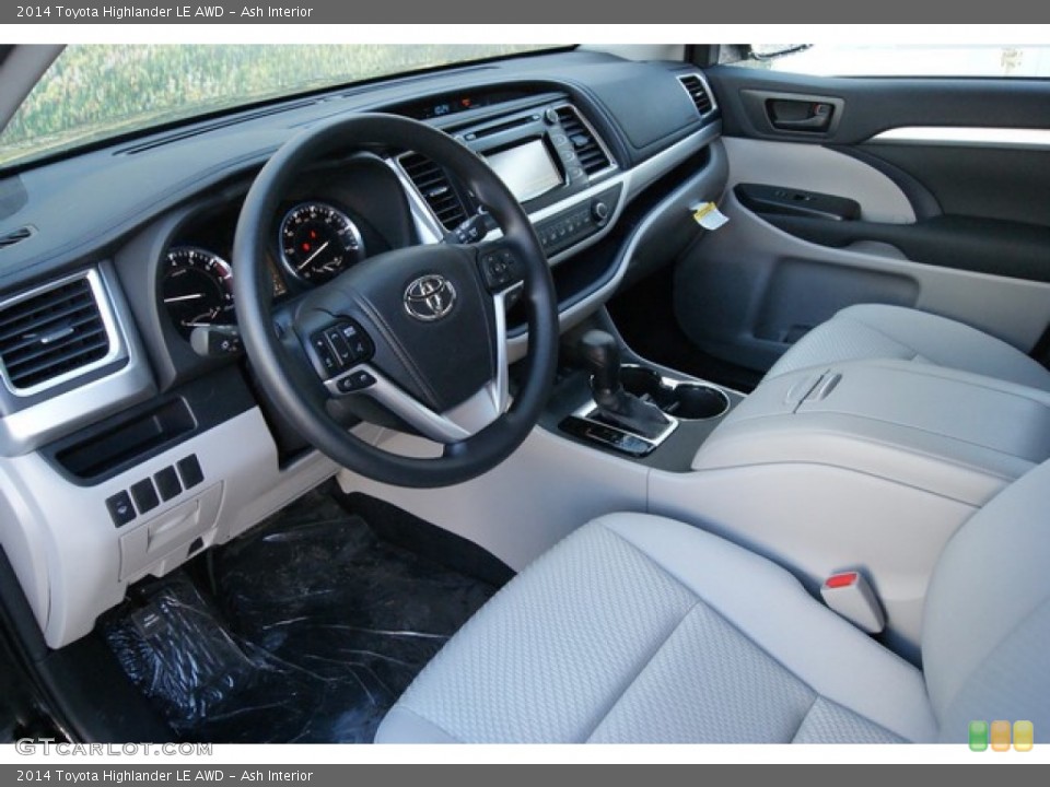 Ash Interior Prime Interior for the 2014 Toyota Highlander LE AWD #90463149