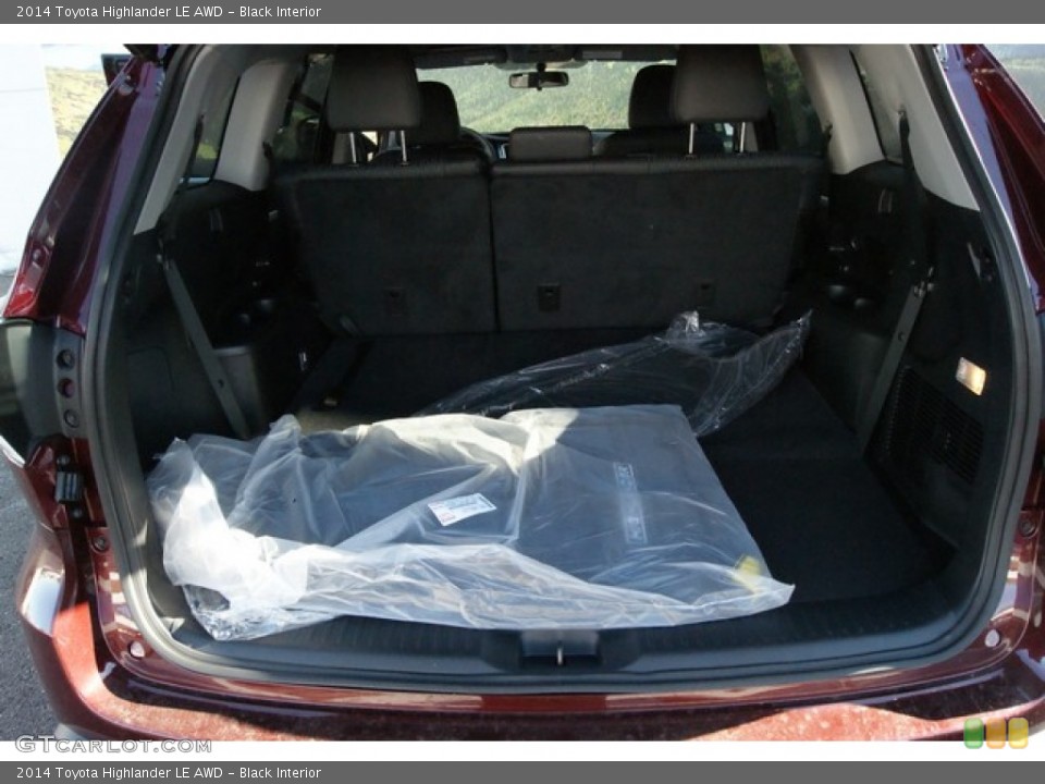 Black Interior Trunk for the 2014 Toyota Highlander LE AWD #90464790