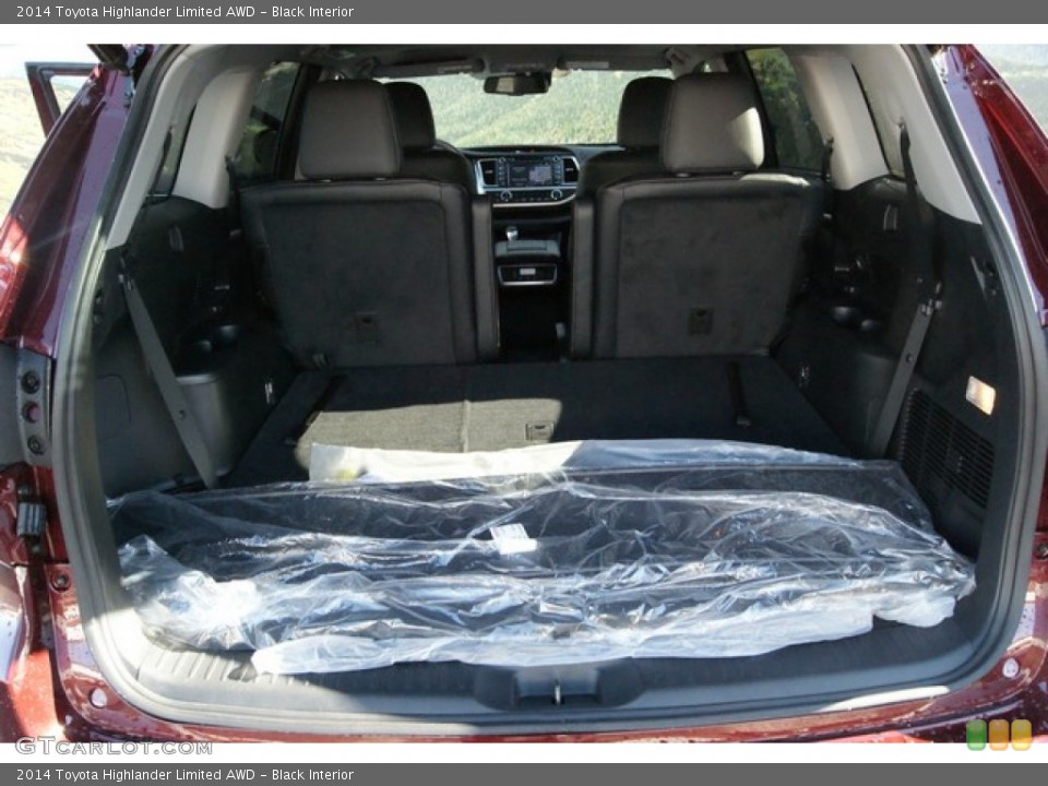 Black Interior Trunk for the 2014 Toyota Highlander Limited AWD #90464921