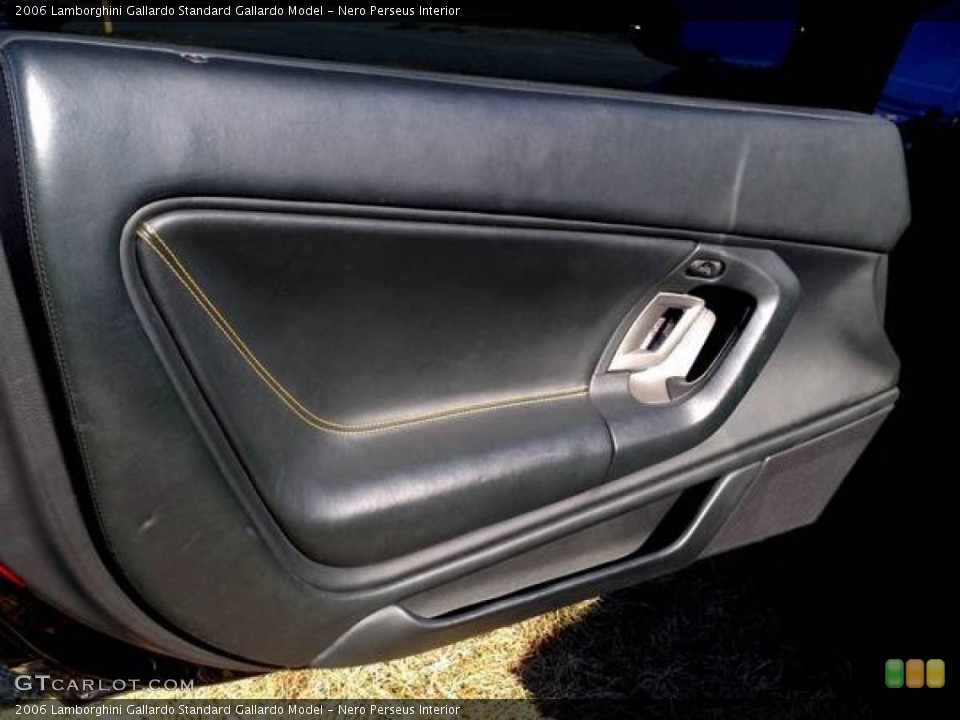 Nero Perseus Interior Door Panel for the 2006 Lamborghini Gallardo  #90467570