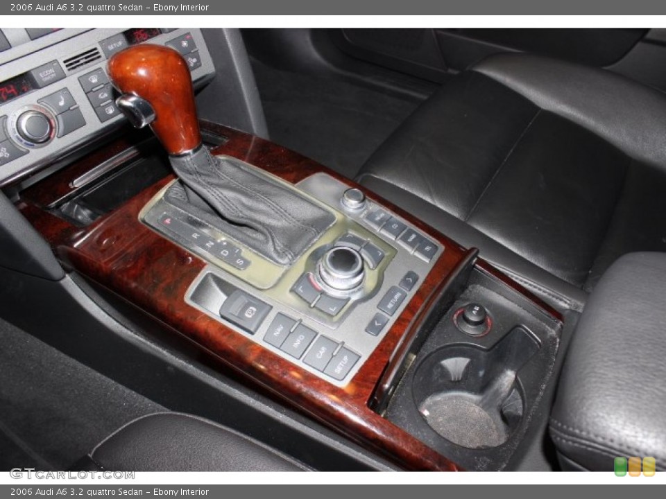 Ebony Interior Transmission for the 2006 Audi A6 3.2 quattro Sedan #90471539