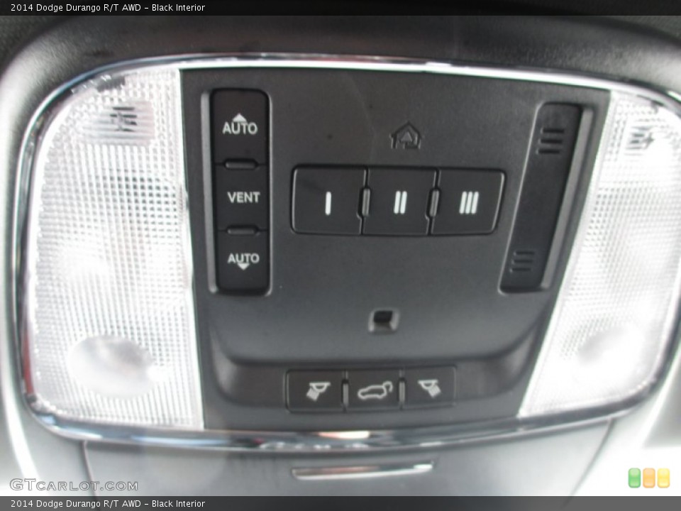 Black Interior Controls for the 2014 Dodge Durango R/T AWD #90483953