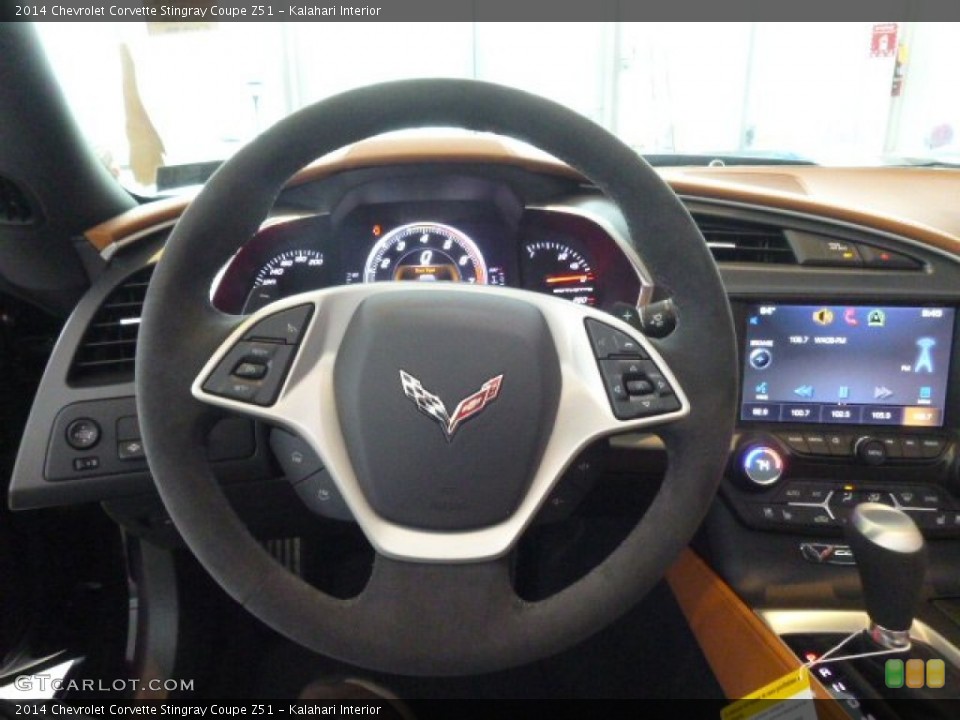 Kalahari Interior Steering Wheel for the 2014 Chevrolet Corvette Stingray Coupe Z51 #90493292