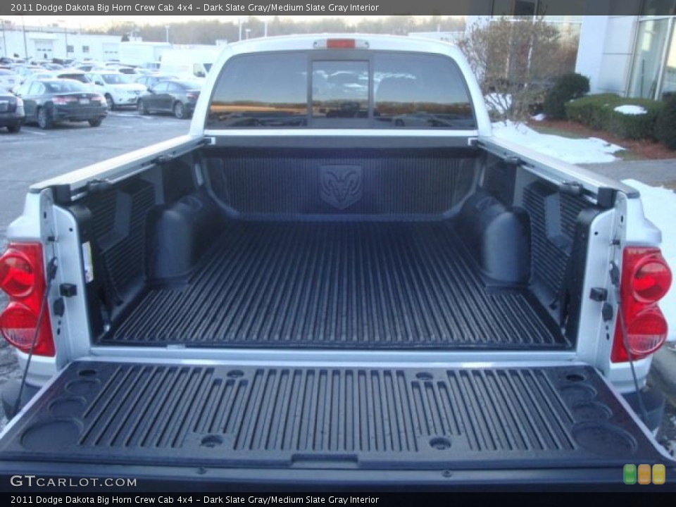 Dark Slate Gray/Medium Slate Gray Interior Trunk for the 2011 Dodge Dakota Big Horn Crew Cab 4x4 #90495081