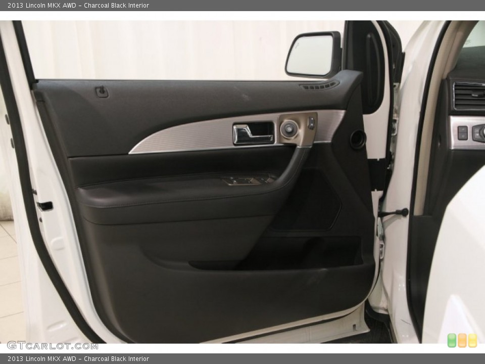 Charcoal Black Interior Door Panel for the 2013 Lincoln MKX AWD #90495729