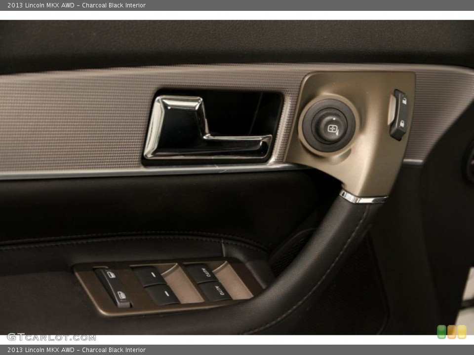 Charcoal Black Interior Controls for the 2013 Lincoln MKX AWD #90495749