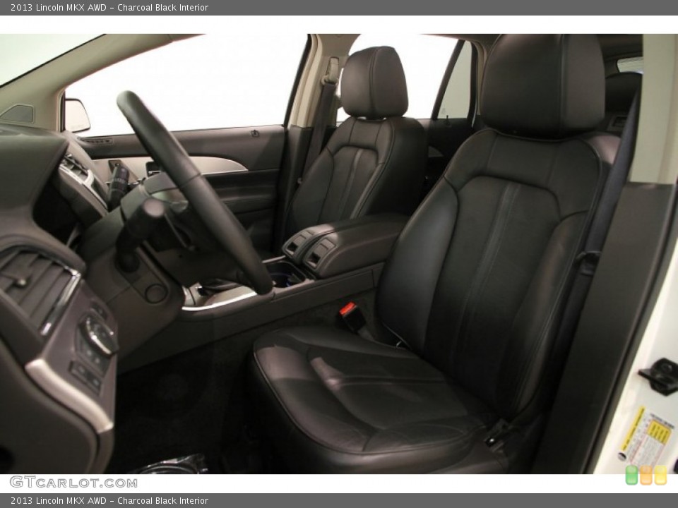 Charcoal Black 2013 Lincoln MKX Interiors