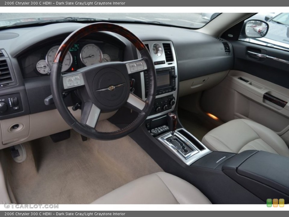 Dark Slate Gray/Light Graystone Interior Prime Interior for the 2006 Chrysler 300 C HEMI #90501207