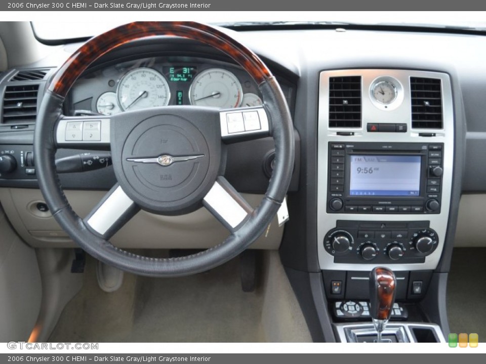 Dark Slate Gray/Light Graystone Interior Dashboard for the 2006 Chrysler 300 C HEMI #90501411