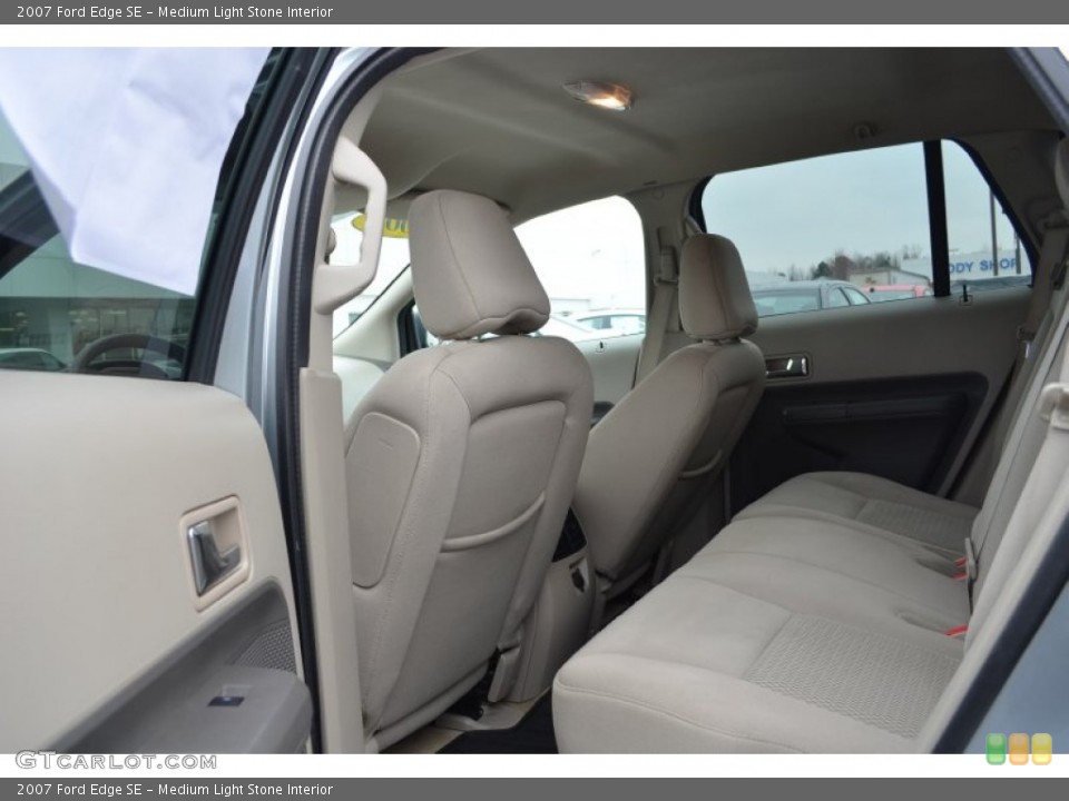 Medium Light Stone Interior Rear Seat for the 2007 Ford Edge SE #90503346