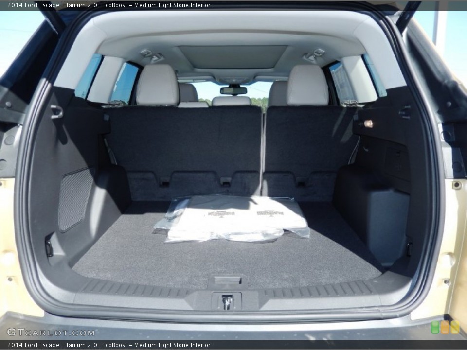 Medium Light Stone Interior Trunk for the 2014 Ford Escape Titanium 2.0L EcoBoost #90503583