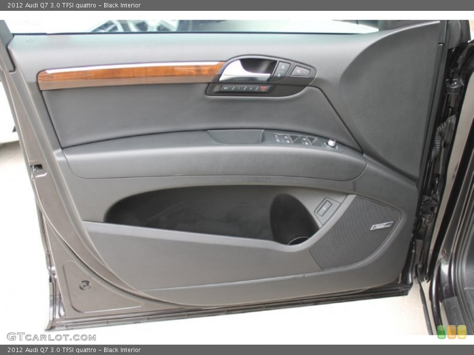 Black Interior Door Panel for the 2012 Audi Q7 3.0 TFSI quattro #90508668