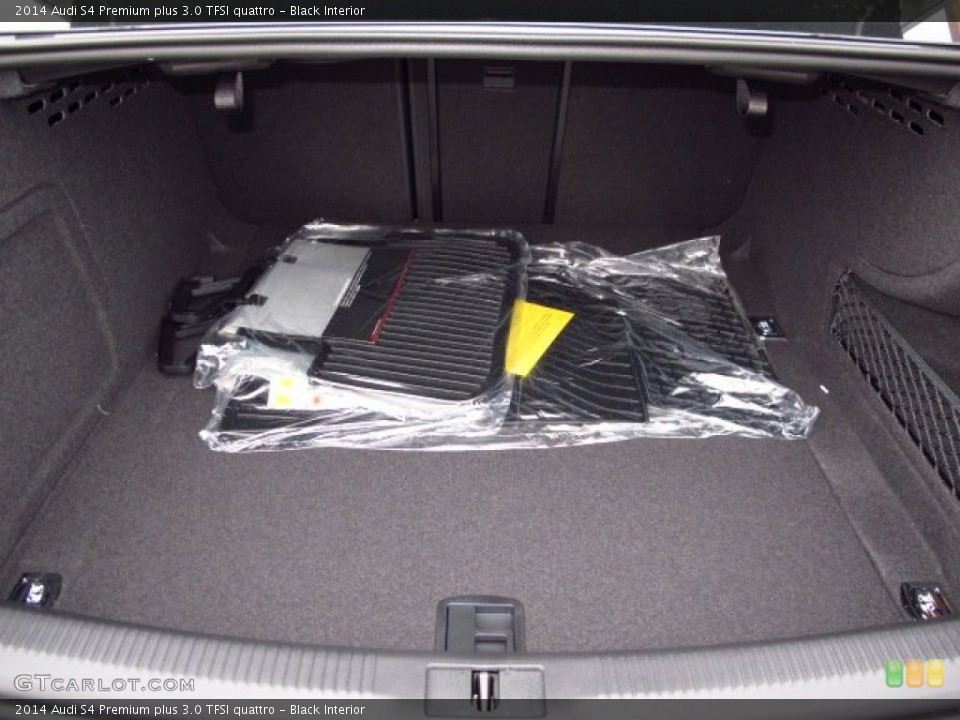 Black Interior Trunk for the 2014 Audi S4 Premium plus 3.0 TFSI quattro #90515457