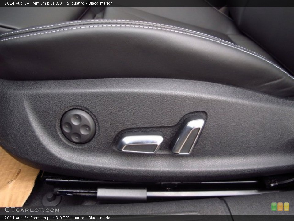 Black Interior Controls for the 2014 Audi S4 Premium plus 3.0 TFSI quattro #90515614