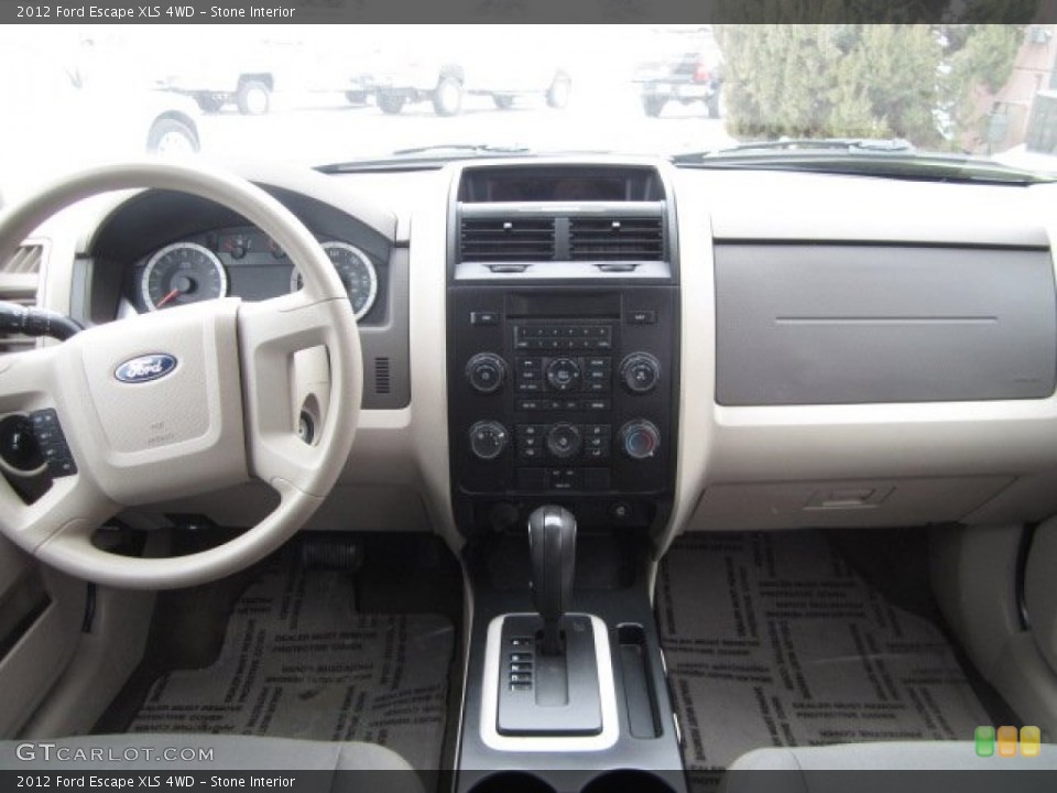 Stone Interior Dashboard for the 2012 Ford Escape XLS 4WD #90515910