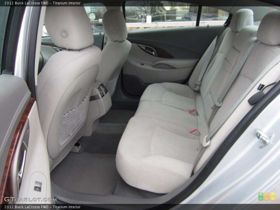 Titanium Interior Rear Seat for the 2012 Buick LaCrosse FWD #90517263