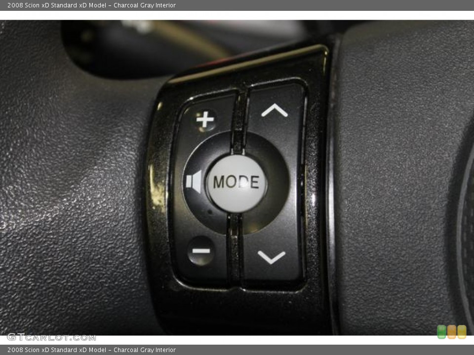 Charcoal Gray Interior Controls for the 2008 Scion xD  #90517374