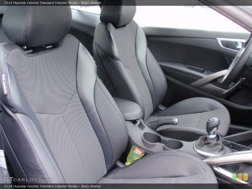 Black Interior Front Seat for the 2014 Hyundai Veloster  #90520146