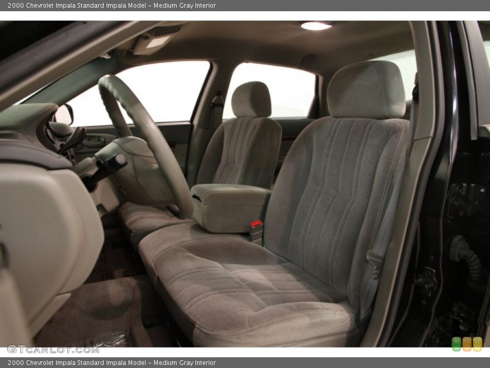 Medium Gray Interior Front Seat for the 2000 Chevrolet Impala  #90529213