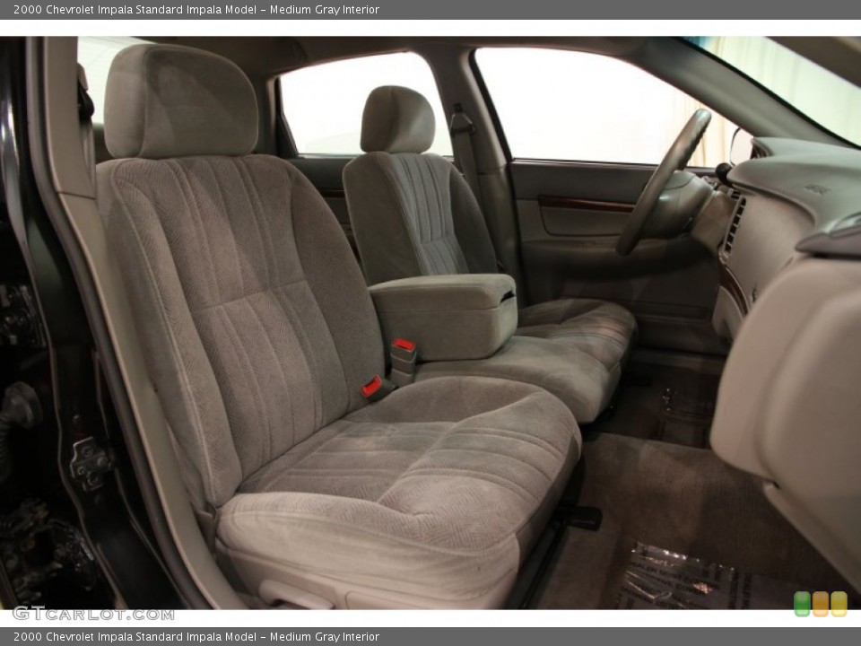 Medium Gray Interior Front Seat for the 2000 Chevrolet Impala  #90529346