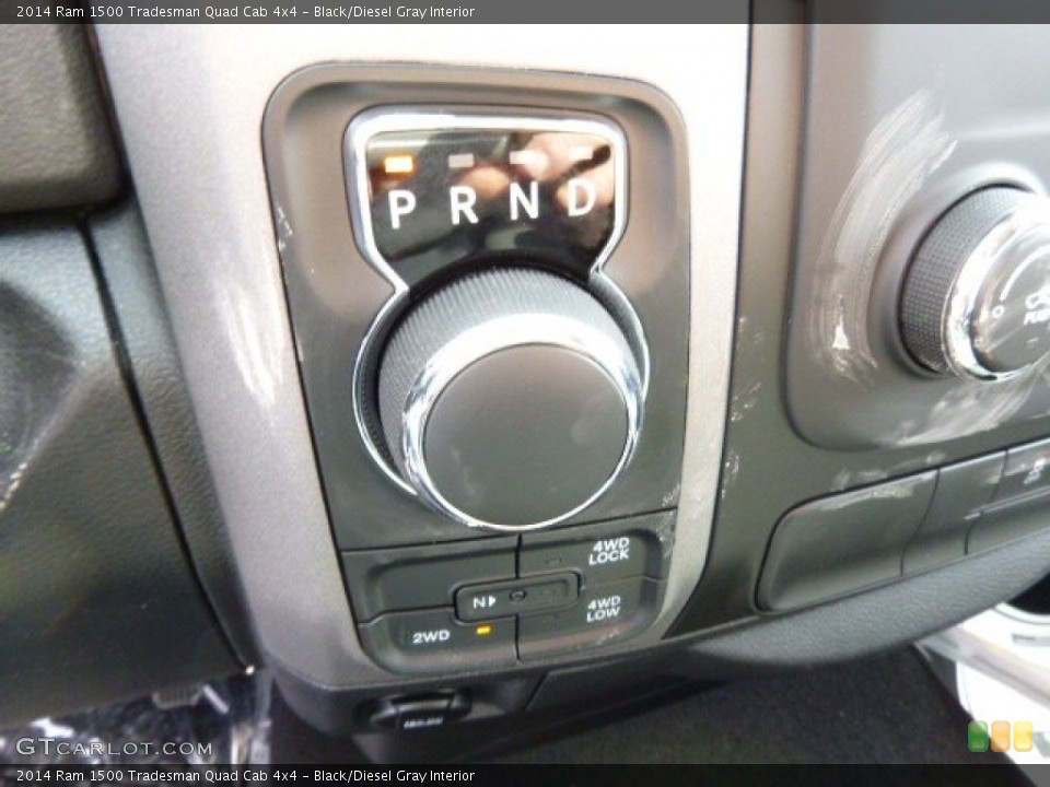 Black/Diesel Gray Interior Transmission for the 2014 Ram 1500 Tradesman Quad Cab 4x4 #90530762