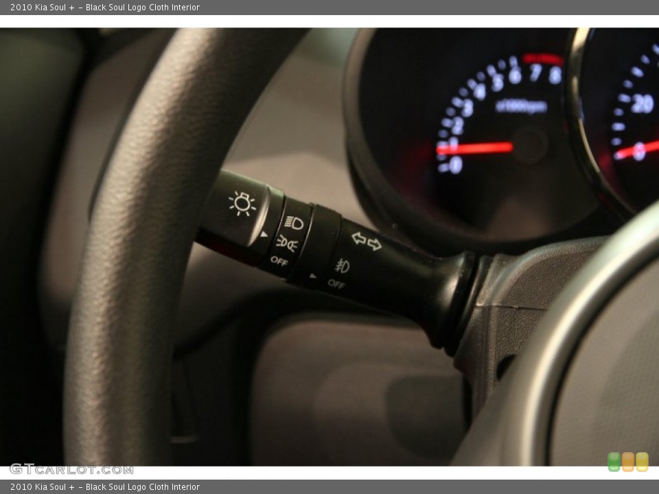 Black Soul Logo Cloth Interior Controls for the 2010 Kia Soul + #90531947