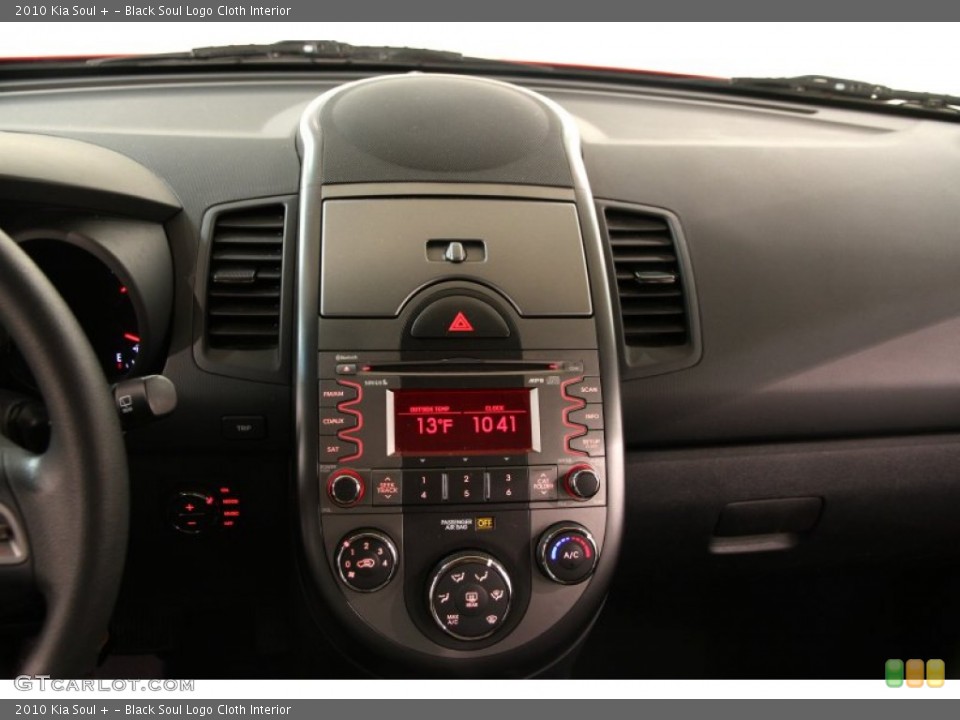 Black Soul Logo Cloth Interior Controls for the 2010 Kia Soul + #90532004