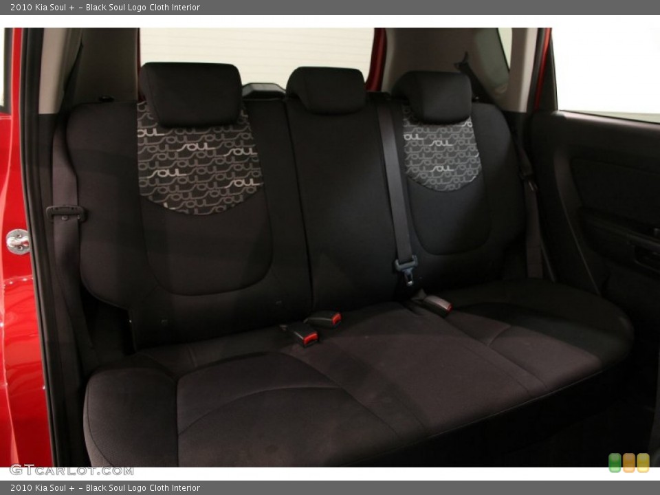 Black Soul Logo Cloth Interior Rear Seat for the 2010 Kia Soul + #90532142