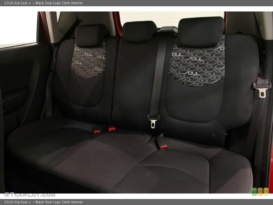 Black Soul Logo Cloth Interior Rear Seat for the 2010 Kia Soul + #90532160