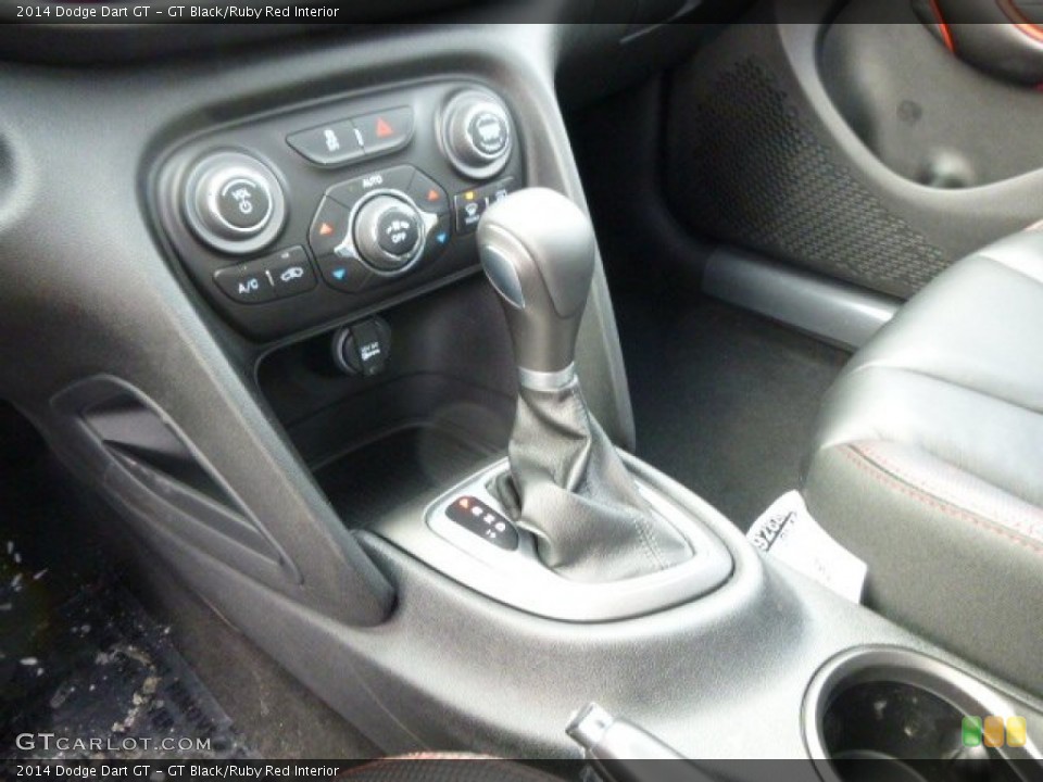 GT Black/Ruby Red Interior Transmission for the 2014 Dodge Dart GT #90536367