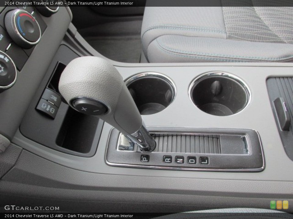 Dark Titanium/Light Titanium Interior Transmission for the 2014 Chevrolet Traverse LS AWD #90538555