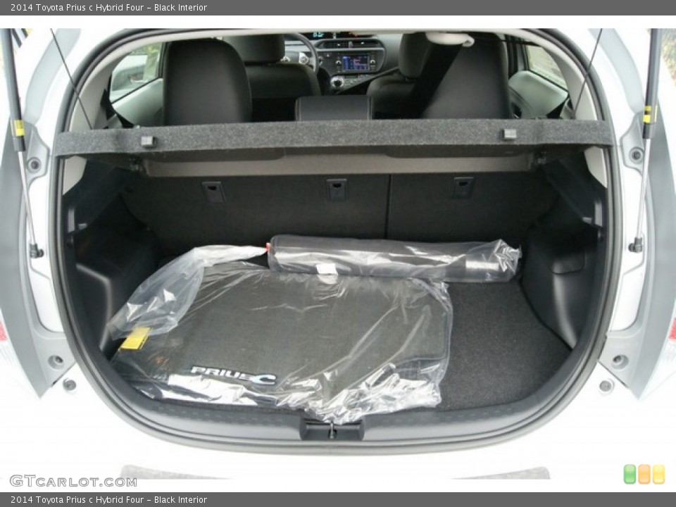Black Interior Trunk for the 2014 Toyota Prius c Hybrid Four #90541541
