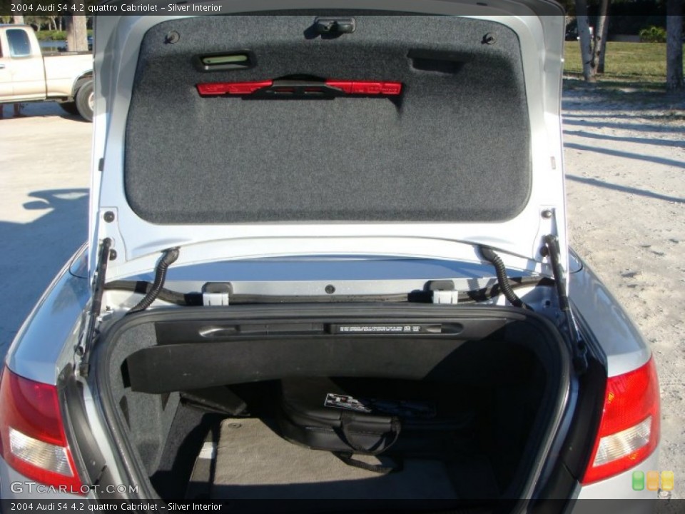Silver Interior Trunk for the 2004 Audi S4 4.2 quattro Cabriolet #90543800