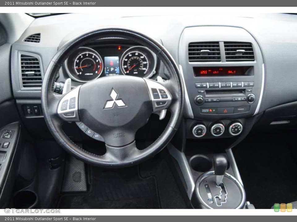 Black Interior Dashboard for the 2011 Mitsubishi Outlander Sport SE #90545048