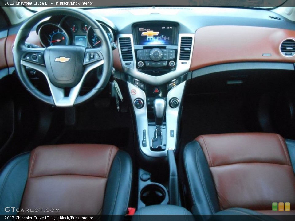 Jet Black/Brick Interior Dashboard for the 2013 Chevrolet Cruze LT #90545180