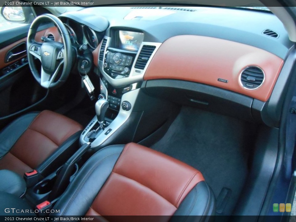Jet Black/Brick Interior Dashboard for the 2013 Chevrolet Cruze LT #90545414