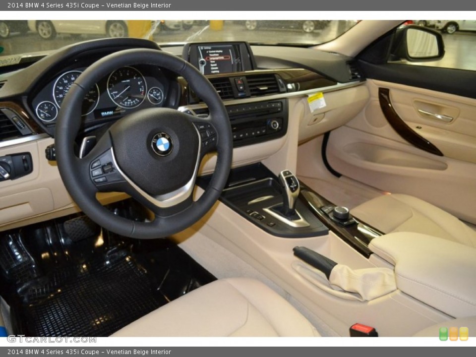 Venetian Beige Interior Photo for the 2014 BMW 4 Series 435i Coupe #90555158