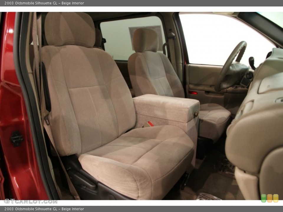 Beige Interior Front Seat for the 2003 Oldsmobile Silhouette GL #90562952