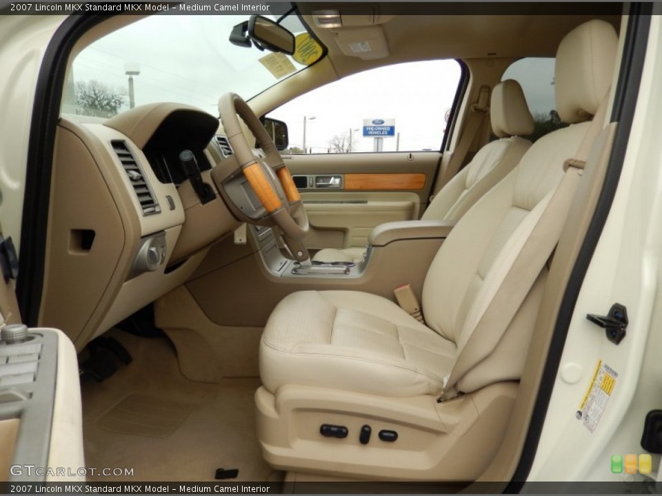 Medium Camel Interior Photo for the 2007 Lincoln MKX  #90564172